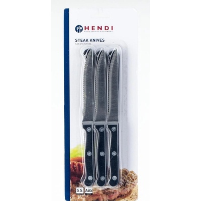 HENDI steakové nože XXL 6 ks H781456