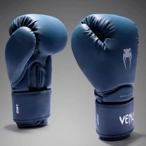 Venum | Официален Вносител за България Боксови Ръкавици Venum Contender 1.5 Midnight Blue/Silver - 10 oz