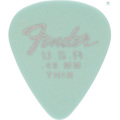 Fender Dura-Tone Delrin Picks, 351 Shape - trsátka (více variant) Fender Dura-Tone Delrin Picks, 351 Shape: Daphne Blue / Thin