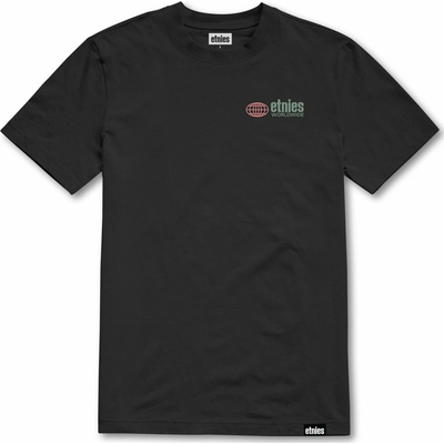 Etnies pánské tričko Worldwide Black Černá