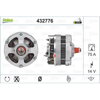 Alternátor VALEO 432776