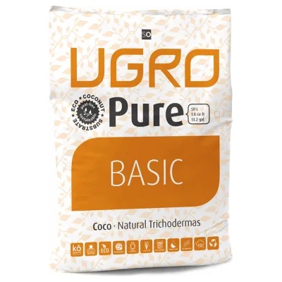 Ugro Pure Basic 50L - кокосова почва