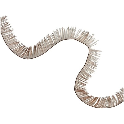 Ideal umelé mihalnice pre bábiky hnedé 20 cm