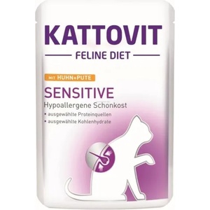 KATTOVIT Sensitive chicken and turkey 85 g