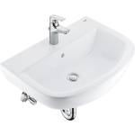 GROHE Мивка за баня BauFlow + смесител Bau Ceramic, 39644000, Grohe, снежно бяло (39644000)