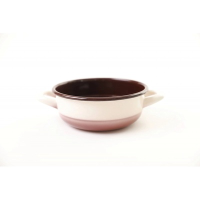 Metalac Mísa se 2 uchy clasic 1 l capuccino 16 cm