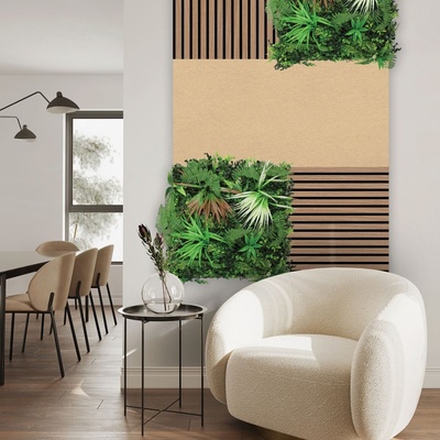 Jangal Modular Wall rPET CREAM 11205B 1040 x 520 mm 0,5408m²