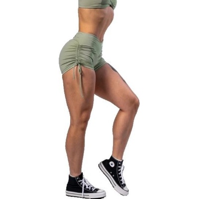 Nebbia Push-up šortky se šněrováním Strong Beauty 429 červená