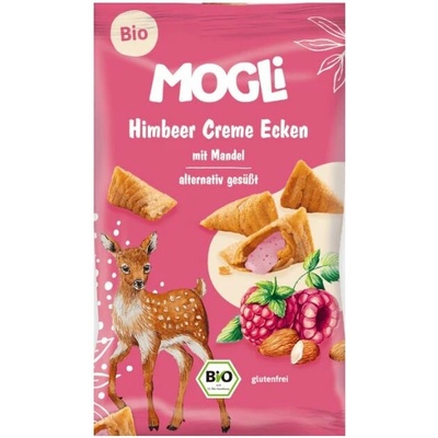 MOGLi Pirožky malinové s mandlemi BIO BEZLEPEK 30 g