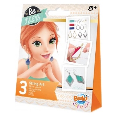 Buki France Творчески комплект Buki France - Направи си сам стилни обеци (BKBE304)
