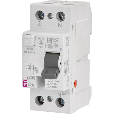 ETI EFI-2 40A/30mA/2p/AC 002061212