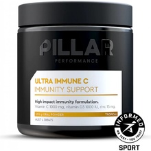 Vitamíny a minerály Pillar Performance Ultra Immune C - Tropical (200g) eu-uita200p Velikost OS