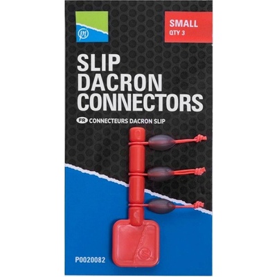 Preston Slip Dacron Connector Malý Konektor