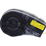 Pro Brady Brady M21-125-C-342-YL, 6 mm x 2, 13 m, черен печат / жълт фон, съвместима лента (M21-125-C-342-YL)