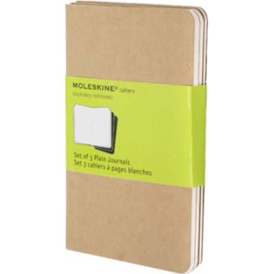Moleskine Sešity 3 ks čisté karton S