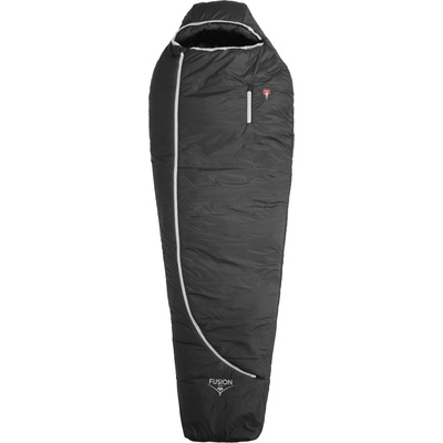 Grüezi bag Пухен спален чувал Grüezi Bag Synpod Fusion Zero Synthetic sleeping bag - Dark Asphalt - размер max. Body Size: 175 cm (514-1414-0111)