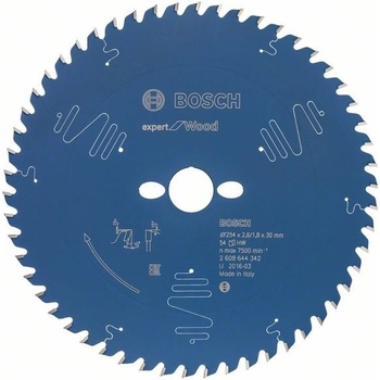 BOSCH Pílový kotúč Expert for Wood 254x30x2.6 / 1.8x54 T 2608644342