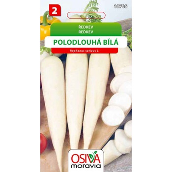 Ředkev Polodlouhá bílá 2,5g