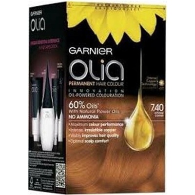 L'ORÉAL Garnier Olia 7.40 intzivní měděná barva na vlasy – Hledejceny.cz