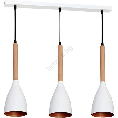 Luminex Полилей на въже MUZA 3xE27/60W/230V (LU9108)