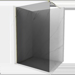 Mexen Kioto Душ кабина Walk-in 110 x 200 см, графитен 8 мм, златна - 800-110-101-50-40 (800-110-101-50-40)