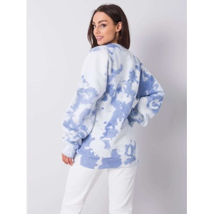 Rue Paris Дамски суичър модел 1118.60 Rue Paris цвят син