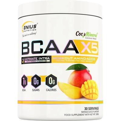 Genius Nutrition Bcaa x5 [360 грама] Манго