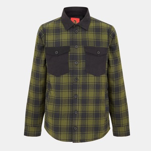 Luke Mens Valley Overshirt - Rifle Green