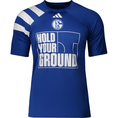 adidas FC Schalke 04 Statement 2025/26 Kids modrá