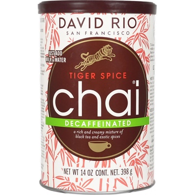 David Rio Tiger Spice Decaffeinated Chai 398 g