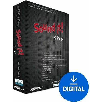 Internet Co. Sound it! 8 Pro (Win) (Digitálny produkt)