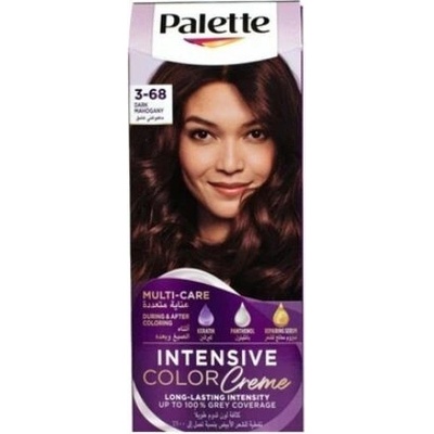 Palette Intensive Color Creme farba na vlasy 3-68 (R2) Tmavo mahagónová 50 ml