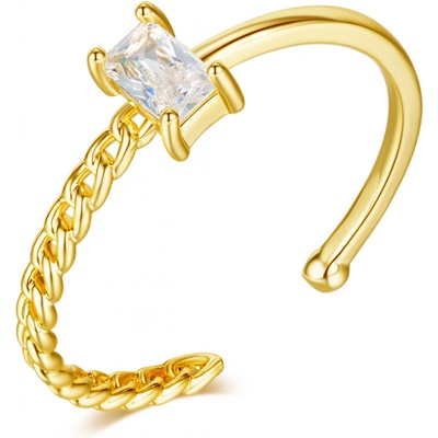 Ornamenti prstýnek Half Chain gold ORN300002