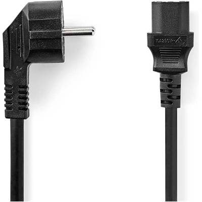 Nedis Захранващ кабел Nedis CEGL10000BK30 IEC-320-C13, 3 x 1 mm, дължина 3 m (CEGL10000BK30)