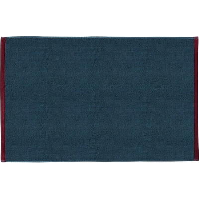 Mette Ditmer Denmark Тъмносин/сив килим за баня от органичен памук 50x80 cm Soft - Mette Ditmer Denmark (SOFBMB78)