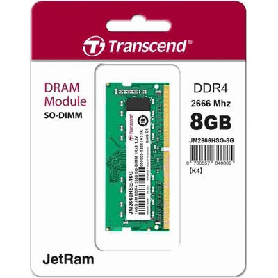 Transcend JetRam DDR4 8GB 2666MHz CL19 JM2666HSG-8G