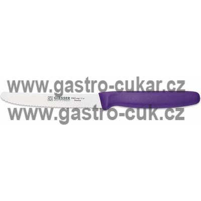 Giesser Nůž zubatý fialová 110 mm