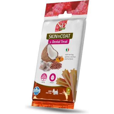 Farmina N&D Dental Treats Skin & Coat - Дентални лакомства за кучета за кожа и козина