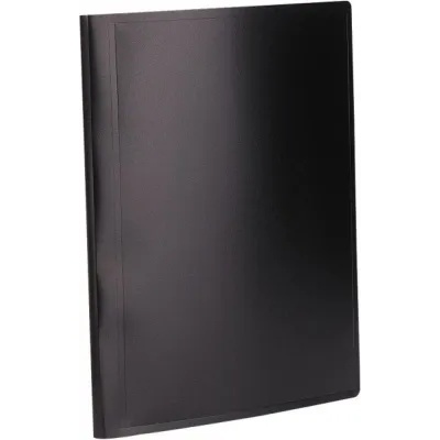 VIQUEL Папка за презентации, 10 джоба, A4, VIQUEL "Essentiel", черна 502005-04 (502005-04)