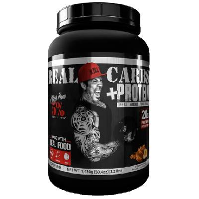 5% Nutrition Rich Piana Real Carbs + Protein 1562g - čokoláda