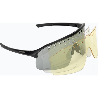 Rogelli Слънчеви очила Rogelli Ventro Polarized black/smoke platinum revo