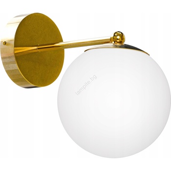 SmartLED Стенна лампа 1xE27/40W/230V златисто/бяла (SD0084)