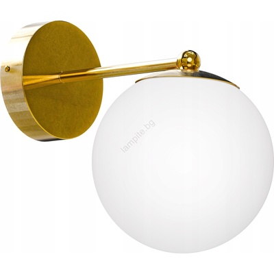 SmartLED Стенна лампа 1xE27/40W/230V златисто/бяла (SD0084)