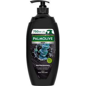 Palmolive Душ гел за мъже 750 мл Освежаващ дозатор