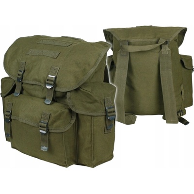 Mil-tec German cotton Rucksack green 25 l – Zboží Dáma
