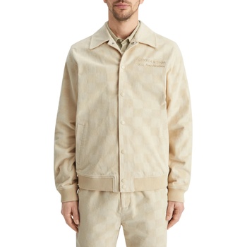 Scotch & Soda Кремаво мъжко яке от велур Scotch & Soda College Scotch & Soda | Byal | МЪЖЕ | L