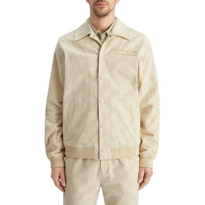Scotch & Soda Кремаво мъжко яке от велур Scotch & Soda College Scotch & Soda | Byal | МЪЖЕ | L