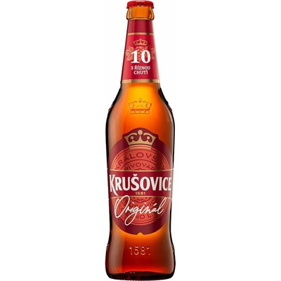 Krušovice Originál Královská 10% 0,5 l (sklo)