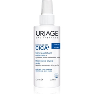 Uriage Bariederm Cica+ Restorative Drying Spray изсушаващ и успокояващ спрей за раздразнена кожа 100ml
