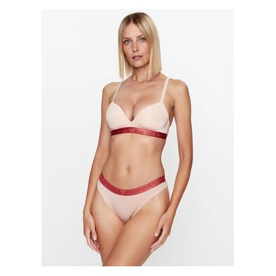 Emporio Armani podprsenka bez kostic 164410 3F235 03050 béžová